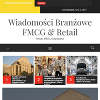 Serwis przedstawia artykuły oraz notki prasowe z rynków retail i fmcg. Najnowsze widomości z Polski oraz ze świata, podsumowania gospodarcze, analizy finasowe firm. ./_thumb/branza-fmcg.pl.png