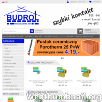 Skład budowlany Budrol oferuje materiały budowlane cement, cegły, pustaki, styropian. Oddziały Proszowice, Kocmyrzów, Kraków