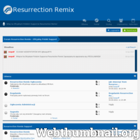 Custom Rom Resurrection Remix to między innymi ulepszony android który jest bardzo wysoce konfigurowalny oraz zużywa jak najmniej zasobów twojego smartphone\'a a szczególnie pamięci ram i pamięci wewnętrznej, z dnia na dzień naszej ekipie przychodzą nowe pomysły do głowy i staramy się je realizować w dość szybkim tempie tak aby użytkownik wycisną jak najwięcej ze swojego smartphone\'u. Częste aktualizacje są u nas priorytetem ponieważ chcemy to wszystko dostarczyć ci jak najszybciej, więc nie zwlekaj! Zapraszamy na nasz portal oraz forum, kto wie może i twój smartphone jest wspierany przez naszą ekipę! ./_thumb/forum.resurrectionremix.pl.png