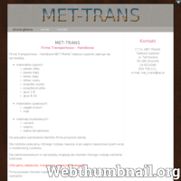 MET-TRANS firma transportowo-handlowa