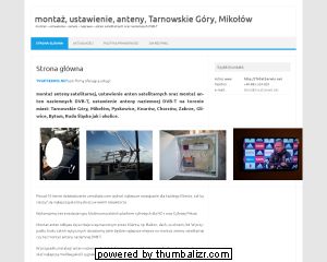 tvsatserwis.net Oferujemy montaż i ustawianie anten satelitarnych w tym NC+, Cyfrowy Polsat, Orange oraz montaż anten naziemnych DVB-T za pomocą specjalistycznych mierników pomiarowych. Nasza Firma pracuje na terenie miast: Bytom, Gliwice, Chorzów, Ruda Śląska, Mikołów, Bytom, Knurów, Pyskowice, Zabrze, Tarnowskie Góry jak i okolice. Zapraszamy do skorzystania z naszej oferty, w razie pytań, telefon: 883 324 829.
 ./_thumb/tvsatserwis.eu.png