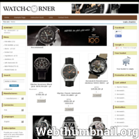 Sklep Watch-Corner oferuje luksusowe zegarki z gwarancją autentyczności i jakości. Szybko i bezpiecznie. Każdy nasz klient musi być zadowolony z zakupu i obsługi.Mamy dużą wiedzę na temat zegark&oacute;w i oferujemy fachowe doradztwo. ./_thumb/watch-corner.pl.png