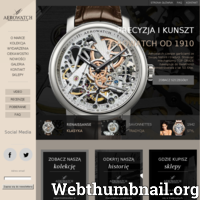 Aerowatch jest niezależną rodzinną manufakturą, która zajmuje się produkcją wysokiej jakości zegarków znanych od 1910 roku.  Położoną w samym sercu gór Jura  firmę cechuje przywiązanie uwagi do szczegółów, ponadczasowy design i wierność klasycznemu szwajcarskiemu zegarmistrzostwu oraz ręczna 5 stopniowa kontrola jakości każdego zegarka.