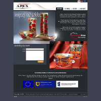 Firma APEX oferuje ogromny wybór produktów z branży ręcznie zdobione szkło malowane. Cztery niebanalne linie ozdobnych wazonów szklanych z asortymentu APEX to elegancka dekoracja każdego salonu. Zachęcamy do kontaktu z firmą APEX za pośrednictwem formularza kontaktowego dostępnego na firmowej stronie internetowej. ./_thumb/www.apex.pentex.pl.png