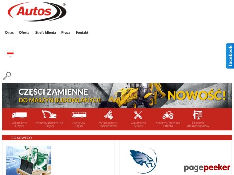 Autos.com.pl to solidny partner dla mechaników oraz kierowców zawodowych. Firma prowadzi szeroki wachlarz działań związanych z usługami oraz sprzedażą podzespołów do samochodów ciężarowych, tirów, autobusów czy maszyn budowlanych. W bogatej ofercie Autos znajdziecie między innymi części do renomowanych producentów samochodów ciężarowych jak części Scania, Daf czy Iveco. Oferta  Autosu to również narzędzia do warsztatu samochodowego, części do naczep, obrotnica do przyczepy czy  lodówki samochodowe do ciężarówek.