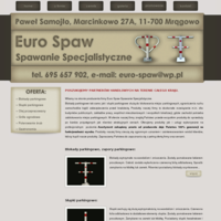 W przedstawianej Państwu ofercie firmowej należącej do firmy Euro Spaw pochodzącej z terenów Warmii i Mazur z która możecie się dokładnie zapoznać odwiedzając stronę www.blokadyparkingowe.eu posiadamy do prezentacji dla odwiedzających liczny asortyment metalowy a w nim między innymi słupki parkingowe w dobrej cenie nie mogło oczywiście zabraknąć blokad czy zapór parkingowe. Prezentowana społeczności która systematycznie zaopatruje się w produkty przemysłowe firma z długoletnim doświadczeniem na rynku o profilu spawalniczym z Mrągowa o nazwie Euro Spaw to ceniony jak również już sprawdzony przez klientele producentem na rynku przemysłowym, nasze produkty sprzedawane są na terenie całego Kraju. Jeśli nie masz zamiaru już nigdy więcej przepłacać na oferowane Tobie produkty metalurgiczne to zachęcamy abyś zawitał do nas gdzie zakupisz produkty z cenami producenta. ./_thumb/www.blokadyparkingowe.eu.png