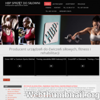 HBP Sp. z o. o. to firma, która produkuje [url=http://www.hbp.info.pl]profesjonalny sprzęt sportowy[/url], fitness oraz akcesoria i [url=http://www.hbp.info.pl]wyposażenie obiektów sportowych[/url]. Producent posiada szeroki asortyment, który pozwala na trening wszystkich partii mięśniowych. Do najbardziej popularnych produktów HBP należą [url=http://www.hbp.info.pl]ławeczki do siłowni[/url], suwnice, wyciąg bramowy, modlitewnik, maszyna na mięśnie dwugłowe i czworogłowe ud oraz klatki i bramy marki CrossHBP. Firma oferuje możliwość personalizacji urządzeń oraz wyboru koloru farby proszkowej, a także rodzaju i koloru tapicerki. HBP zapewnia opiekę w okresie gwarancji i w okresie pogwarancyjnym oraz fachowe doradztwo i wsparcie Klienta.Firma dostarcza swoje produkty do wielu krajów na całym świecie, głównymi odbiorcami są prywatne siłownie, kluby fitness, Parki Wodne, hotele i inne obiekty sportowe.