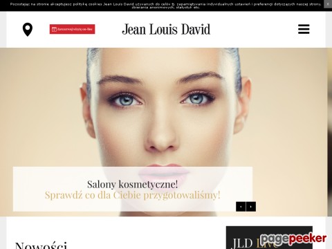 Odkryj profesjonalne porady marki Jean Louis David: pielęgnacja, trendy i nowe kolekcje. Korzystaj z naszych usług!

Salony fryzjerskie Jean Louis David świadczą profesjonalne usługi fryzjerskie dla kobiet i mężczyzn. Oferują najlepsze techniki fryzjerskie związane z farbowaniem włosów oraz ekskluzywne zabiegi pielęgnacyjne, które całkowicie dopasowane są do indywidualnych upodobań każdego klienta. Na odwiedzających salony czeka szeroki wachlarz kuracji pielęgnacyjnych, wykorzystujących najnowsze składniki aktywne, które odpowiadają na potrzeby różnych typów włosów. 