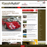 Piszemy o klasycznych autach, w których stanie w korkach jest przyjemnością oraz o ludziach, miłośnikach classic car. Serwis jest ciekawym źródłem informacji o pięknych starych autach i stylowej pasji. Zapraszamy do współtworzenia zawartości serwisu klassik auto. Czekamy na wywiady i informacje praktyczne o oldtimerach oraz te dotyczące oceny walorów użytkowych klasycznych samochodów . Na portalu znajdziecie recenzje publikacji dotyczących zabytkowych pojazdów oraz kalendarz imprez retro auto. Zabytkowe Mercedesy, zabytkowe BMW, zabytkowe Porsche. Muscle car też. ./_thumb/www.klassikauto.pl.png