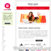 Strona internetowa – markimody.pl dostarcza informacje na temat wszystkich marek światowej sławy. Poszukaj aktualne katalogi odzieży, sprawdzone sklepy online, najbliższe sklepy itd.