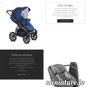 Nibyland - Bezpieczeństwo i komfort Twojego dziecka. Wózki dziecięce, foteliki samochodowe, krzesełka do karmienia, łóżeczka.