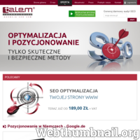 Firma Talem Technologies jest profesjonalną agencją SEO z wieloletnim doświadczeniem w branży. Oferuje szereg skutecznych działań w ramach pozycjonowania i promocji w rzeczywistości wirtualnej. Dzięki odpowiedniej strategii i zaangażowaniu, w znaczący sposób wpływa na rozpoznawalność i budowanie marek klientów w sieci. Specjalizuje się w przeprowadzaniu audytów stron, rejestracji domen, hostingu, content marketingu i marketingu w mediach społecznościowych. Swoje usługi dedykuje także firmom działającym na rynku niemieckim.