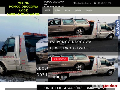 VIKING - Pomoc Drogowa Łódź - Laweta Tanie Holowanie świadczy usługi Pomocy Drogowej przez 24h. Auto Pomoc działa na terenie Łodzi i jej województwa. Przystępne ceny Pomocy Drogowej, profesjonalne usługi - Zapraszamy. Telefon +48 501 961 392