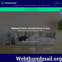 Wirtualny Agent - Biuro nieruchomości online. Zapraszamy do nas, gdzie znajdziecie atrakcyjne ogłoszenia nieruchomości do zakupu. 
Sprzedaż nieruchomości to nasza specjalność. Jeżeli chcecie sprzedać jakąś nieruchomość zwróćcie się do nas, 
a my umieścimy Wasze ogłoszenie w naszym biurze online i pomożemy Wam ją atrakcyjnie sprzedać.