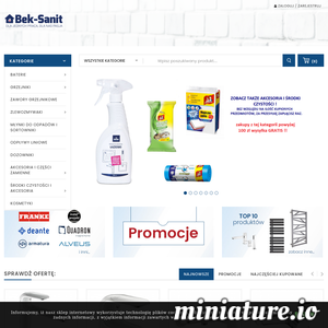 W ofercie baterie łazienkowe, zlewy, armatura łazienkowa, grzejniki łazienkowe producentów franke, nameless, quadron, trick w Lublinie. ./_thumb1/bek-sanit.pl.png