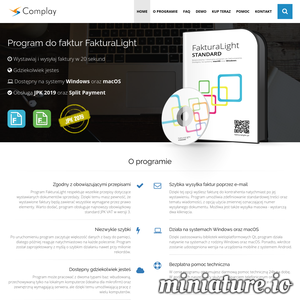 Proste rozwiązania przyciągają do siebie rzesze sympatyków. W tak zabieganych czasach intuicyjne i płynne korzystanie z urządzeń czy oprogramowania jest bardzo poszukiwane. Klient kupując produkt, nie ma czasu na czytanie i studiowanie instrukcji. Chce od razu działać i pracować. W taki sposób powstał program do wystawiania faktur FakturaLight 2020. Przedsiębiorcy są też zwykłymi konsumentami i w swoich firmach także poszukują prostych rozwiązań, takich jak: jedna licencja - wiele stanowisk, obsługa wielu firm, nieograniczony dostęp do danych dzięki bazie na serwerze, szybkie płatności za fakturę, mailowa wysyłka dokumentów, tłumaczenie na inne języki czy definiowanie własnych stawek VAT. Potrzebujesz więcej - sprawdź nas. Firma Complay zaprasza.