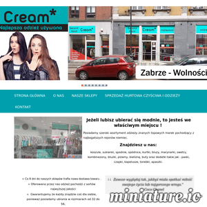MkCream - odzież używana Zabrze - oferujemy hurtową sprzedaż używanych ubrań w Zabrzu w województwie śląskim. Zapraszamy do współpracy sklepy z odzieżą używaną!