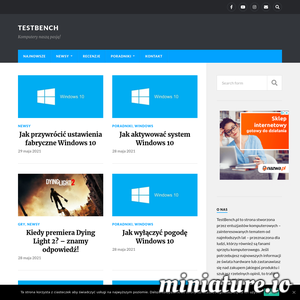 TestBench.pl to strona stworzona przez entuzjastów komputerowych – zainteresowanych tematem od najmłodszych lat – przeznaczona dla ludzi, którzy również są fanami sprzętu komputerowego. Jeśli potrzebujesz najnowszych informacji ze świata hardware lub zastanawiasz się nad zakupem jakiegoś produktu i szukasz rzetelnych opinii, to trafiłeś w dobre miejsce.