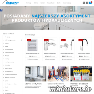 Hurtownia Instalacyjna Univest Mielec. Oferujemy instalacje wodno kanalizacyjne,  gazowe,  wentylacyjne,  klimatyzacje, instalacje c.o. Usługi Hydrauliczne Mielec, Kolbuszowa, Rzeszów.