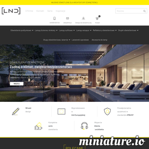 Oświetlenie led do zewnętrznych zastosowań znaleźć można w sklepie internetowym LND, który dla potrzeb firm jak i indywidualnych przygotował ekskluzywną ofertę lamp. Reprezentujemy włoskiego producenta, i to właśnie jego ofertę produkcyjną przenosimy na krajowy rynek, zapewniając wsparcie techniczne, doradztwo, pełną transparentność. Nasza oferta sprzedaży obejmuje oświetlenie do ogrodu, altany, na taras, do parku i do wielu innych miejsc, przestrzeni zewnętrznych. Nasze lampy ledowe charakteryzują się bardzo dobrym połączeniem atrybutów technicznych z wizualnymi aspektami (lampy dostępne są w designie klasycznym jak i nowoczesnym). Nasz sklep internetowy postanowił postawić na jakościowe rozwiązania, dlatego w ofercie znajdziemy oprawy oświetleniowe o większym poziomie ochrony tj. IP65/67. Włoski design, produkcja europejska, praca lamp przyjazna środowisku to tylko niektóre atuty proponowanego przez nas oświetlenia led. Odwiedź nasz sklep online, sprawdź konkretne produkty!