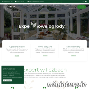 Z firmą Expert zaprojektujesz swój wymarzony ogród zimowy w domu. Oferujemy kompleksowe usługi z zakresu projektowania, doboru materiałów oraz realizacji oranżerii czy  ogrodów całorocznych. Oprócz tego, razem z nami możesz wykonać oszklone werandy, zbudować taras lub balkon. Skontaktuj się z nami, a my pomożemy dobrać najlepsze rozwiązanie dla Ciebie. Ogród zimowy to świetny pomysł dla osób, które chcą hodować  wymagające rośliny o każdej porze roku. Gwarantujemy trwałe rozwiązania, wykonane z wysokiej jakości komponentów.