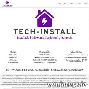 

Tech-Install oferuje usługi kompleksowego wykonawstwa szeroko rozumianych Instalacji Elektrycznych. Firma Tech-Install działa w branży budowlanej od 2018 r. Powstała po zdobyciu wieloletniego doświadczenia w branży elektrycznej na rynku Krakowskim. Zdobyte doświadczenie podczas prac wykonywanych zarówno na dużych budowlach osiedli, bloków, biurowców oraz obiektów przemysłowych pozwala nam na swobodną pracę w branży przy wykorzystaniu nowoczesnego sprzętu. Dzięki ukończeniu wielu kursów branżowych, uzyskaniu tytułu inżyniera kierunku Elektrotechnika,oraz zdobytemu doświadczeniu firma posiada znaczny potencjał na rozwój. Ponadto oprócz wykonywania montażu, modernizacji i napraw instalacji elektrycznych, świadczymy również usługi z zakresu pomiarów instalacji elektrycznych, instalacji oświetleniowych oraz instalacji odgromowych. Profesjonalny, certyfikowany sprzęt i odpowiednia wiedza pozwala nam na kompleksową obsługę nawet najbardziej wymagających klientów
