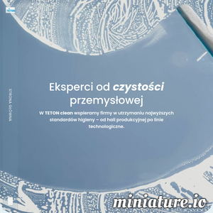  TETON clean realizuje kompleksowe usługi czyszczenia przemysłowego, dostosowane do potrzeb obiektów produkcyjnych i logistycznych. Firma specjalizuje się w pracach wysokościowych oraz dezynfekcji powierzchni technicznych. Dzięki nowoczesnym metodom i certyfikowanym środkom czystości zapewnia pełną zgodność z normami branżowymi. Każdy projekt prowadzony jest z dbałością o bezpieczeństwo i ciągłość pracy zakładu.