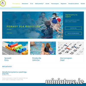 Szkoła pływania "Na Fali" - nauka pływania dla dorosłych i dla dzieci - Gdańsk

Założona przez Magdalenę Górecką firma istnieje w Gdańsku od 2000 roku. W 2010 roku zaczęliśmy projekt Na Fali - szkoła pływania w Gdańsku . Pod nową nazwą, zaczęliśmy prowadzić zajęcia nauki i doskonalenia pływania dla dzieci i młodzieży oraz zajęcia w wodzie dla niemowląt. Doskonała kadra instruktorów oraz niebanalny sposób prowadzenia zajęć szybko zyskały uznanie naszych klientów, których grono stale się powiększa. Szkoła Pływania Na Fali nauczy pływać każdego: dziecko, nastolatka i osobę dorosłą. Naukę pływania prowadzi się tu na wszystkich poziomach zaawansowania. 

Zapraszamy do przeczytania naszej szczegółowej oferty. 