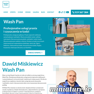 Wash Pan działa w Łodzi od 2018 roku i specjalizuje się w praniu kanap, narożników, dywanów, wykładzin oraz tapicerki meblowej i samochodowej. Od początku stawiamy na dokładność, solidność i uczciwe podejście do pracy. Każde zlecenie traktujemy indywidualnie – niezależnie od tego, czy chodzi o dom, biuro, czy samochód, zawsze zależy nam, żeby efekt był po prostu świetny.

Przez lata zaufały nam setki klientów z Łodzi i okolic, którzy wracają do nas regularnie. Dzięki doświadczeniu i sprawdzonym metodom potrafimy skutecznie usunąć zabrudzenia, przywracając świeżość i czystość każdej powierzchni.

Jeśli chcesz, żeby Twoja kanapa, dywan czy wnętrze auta znowu wyglądały jak nowe – zadzwoń do Wash Pan i umów termin prania.
